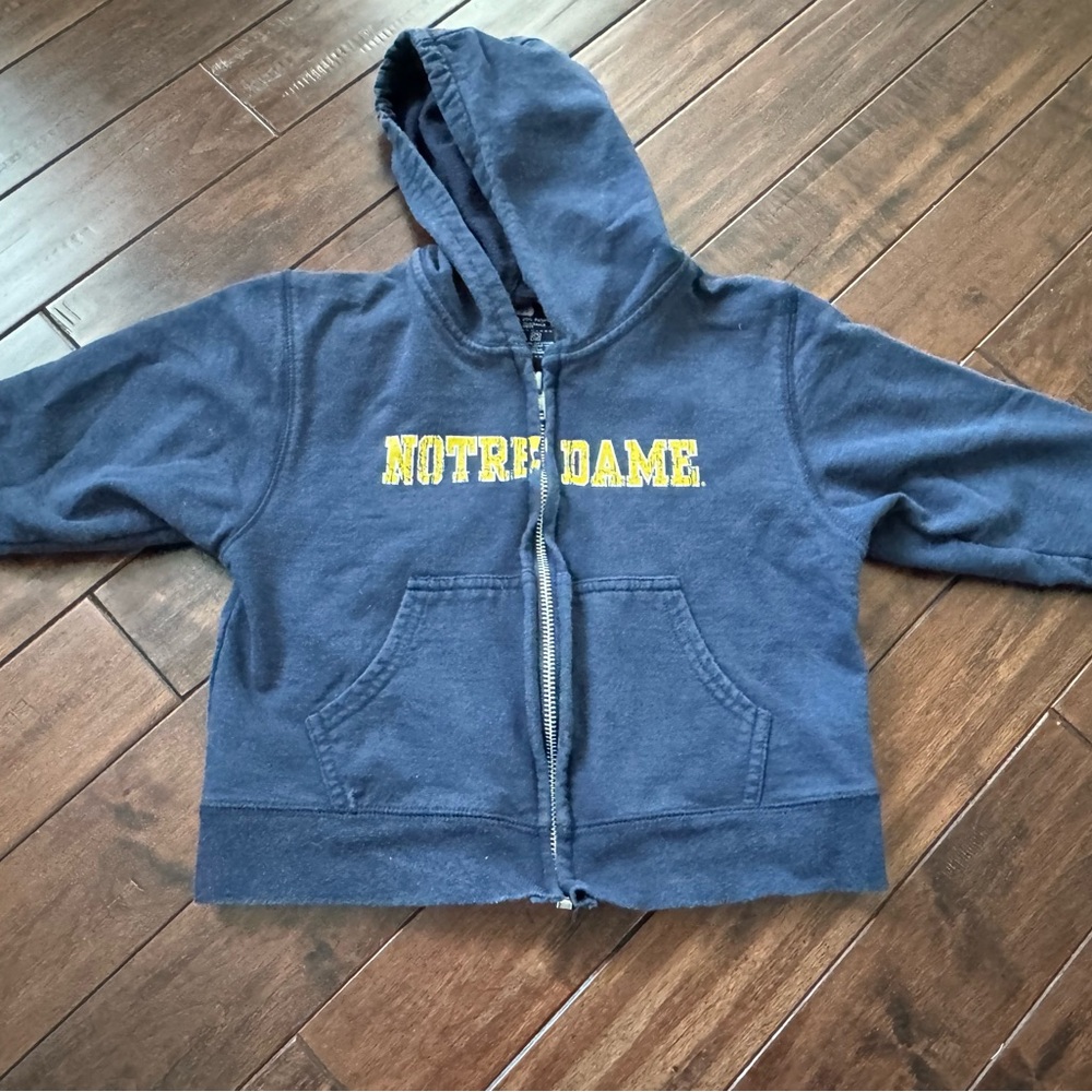 3T Blue Notre Dame Hoodie